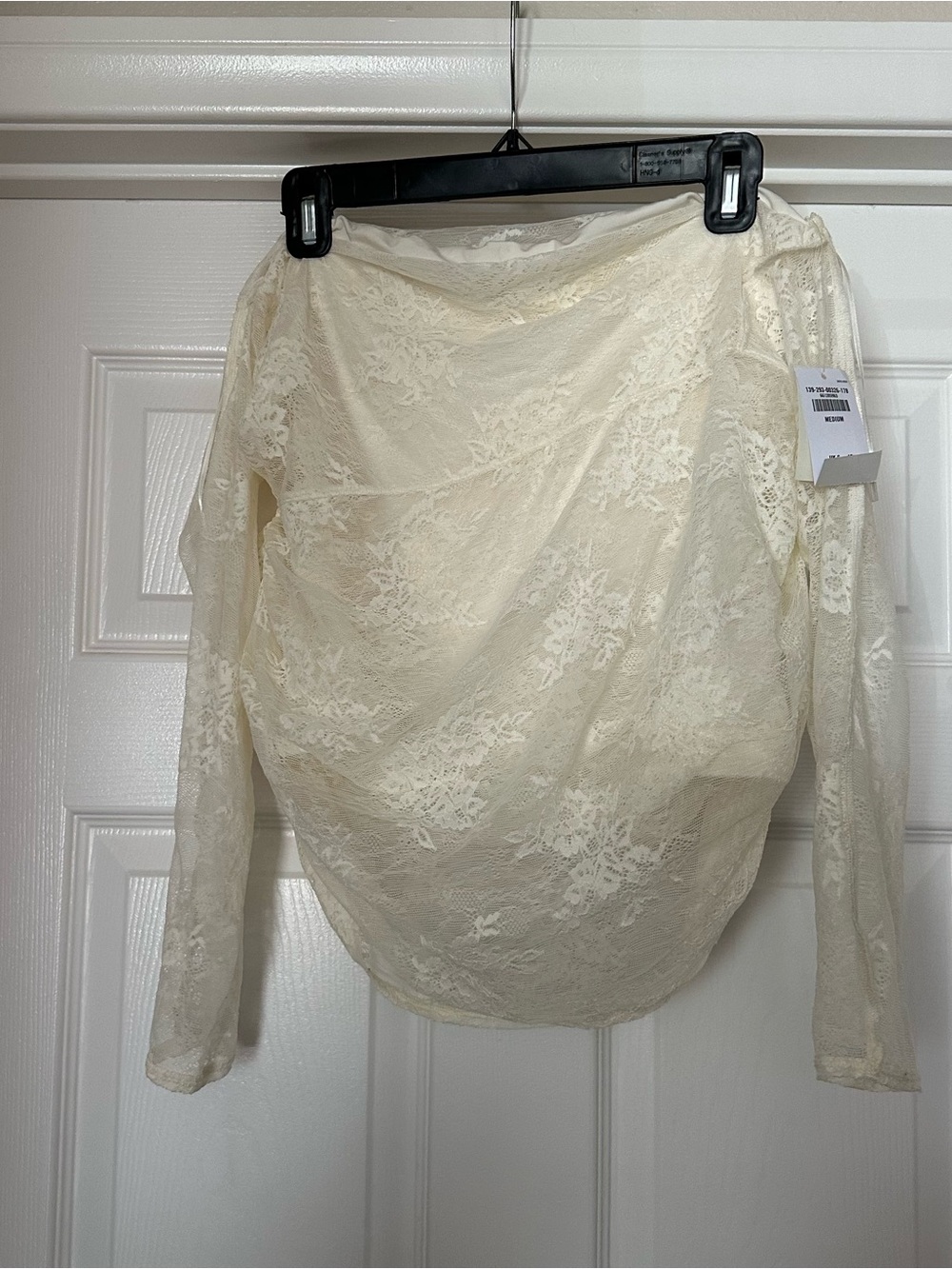 Abercrombie & Fitch Cream Lace Blouse
